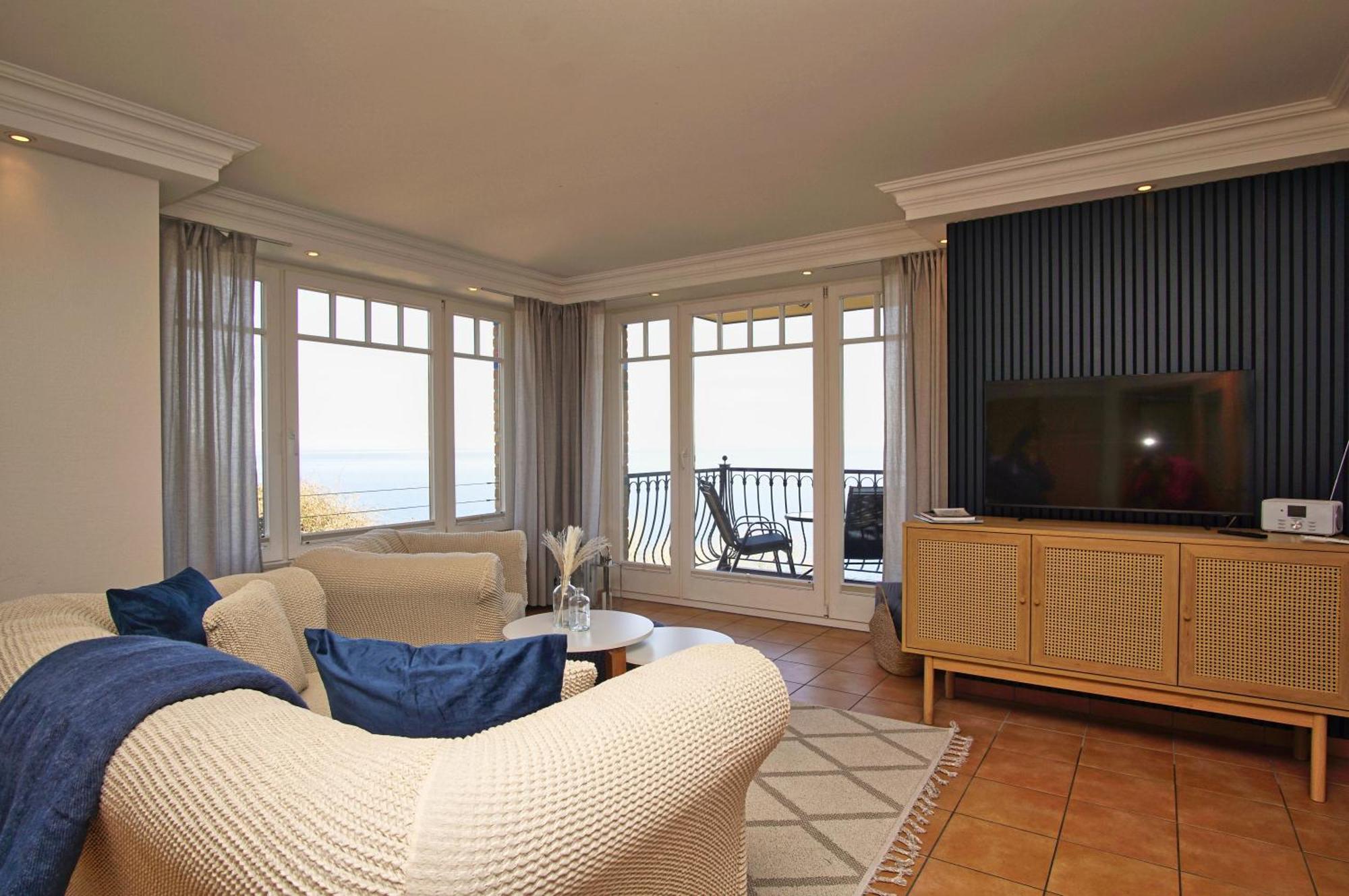 Ferienwohnung Mit Traumhaftem Meerblick - Haus Am Meer Fewo 01 Lohme Extérieur photo