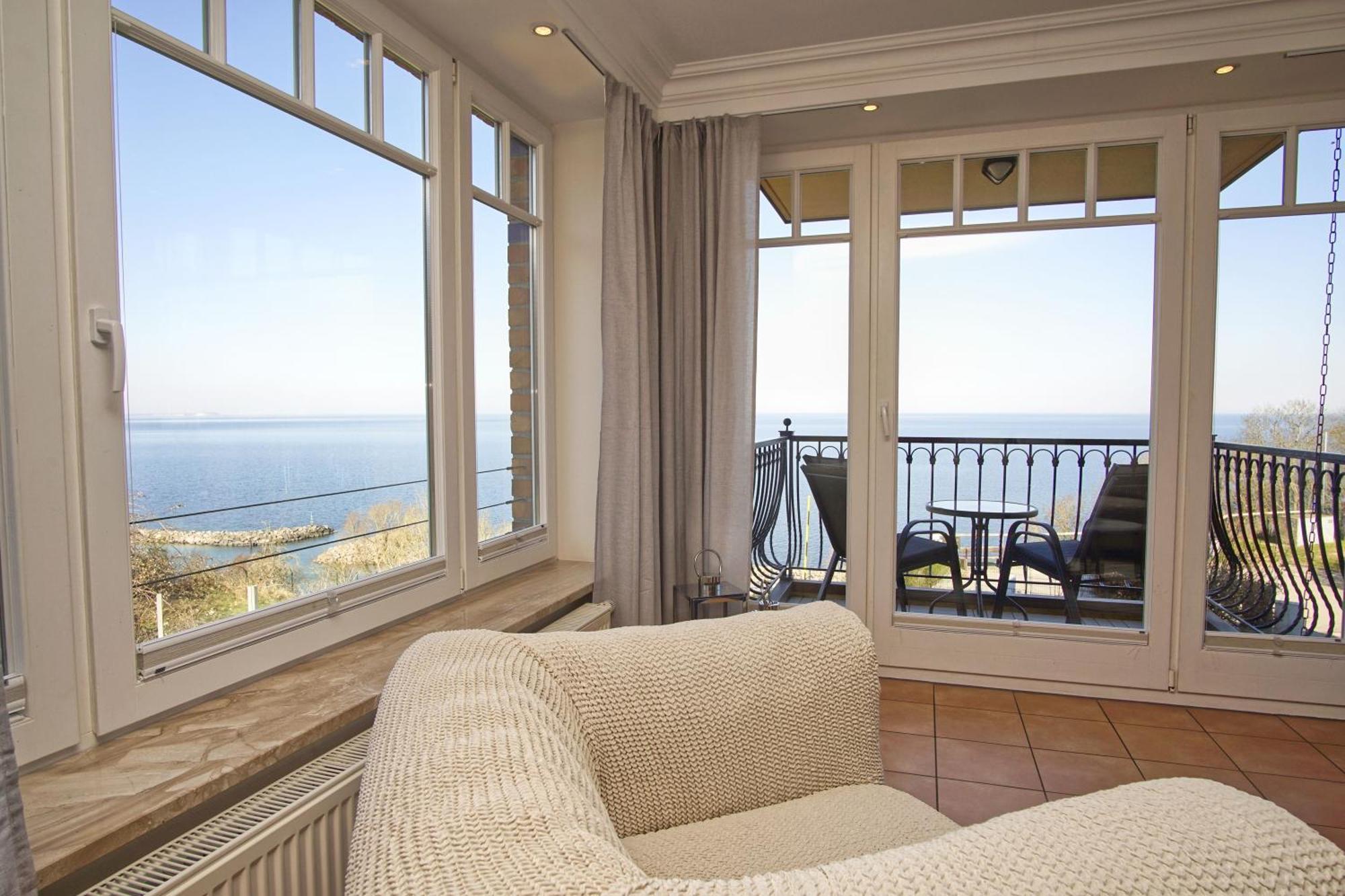 Ferienwohnung Mit Traumhaftem Meerblick - Haus Am Meer Fewo 01 Lohme Extérieur photo